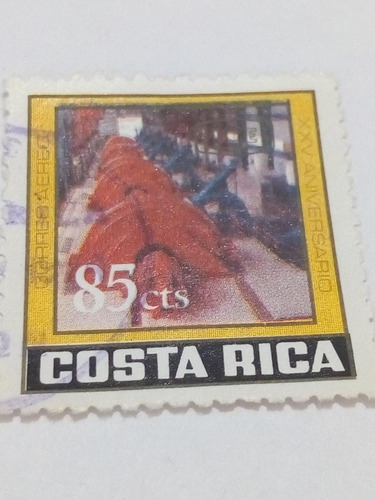 Estampilla De Costa Rica-51410-    85 Cts                (7)