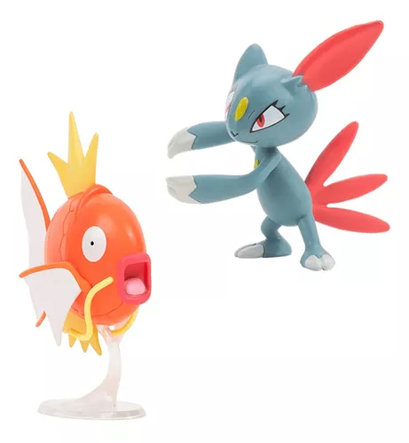 Conjunto de Figuras - Pokémon - 8 Bonecos - Battle Figure Multi