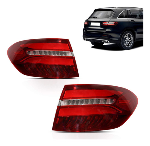 Lanterna Mercedes Glc 250 Sport Highway 16 17 18 19 Com Led