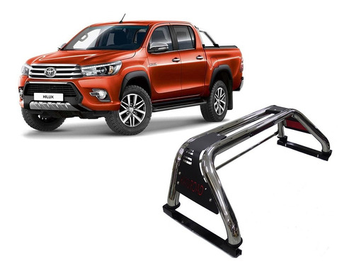 Barra Antivuelco Acero Kanroad Toyota Hilux 2016-2021 