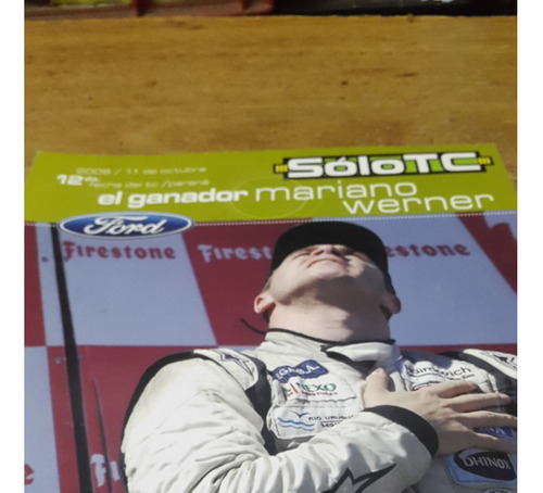 Solo Tc Lamina  Posters Ganador 11-10-2009 Mariano Werner