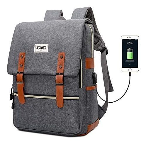 Joyhill Mochila Clásica Delgada Para Laptop, Unisex A La