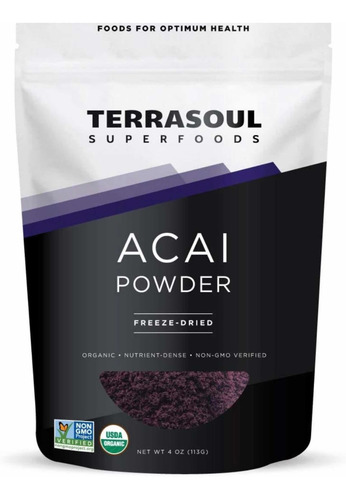 Imagen 1 de 3 de Açaí Polvo Terrasoul