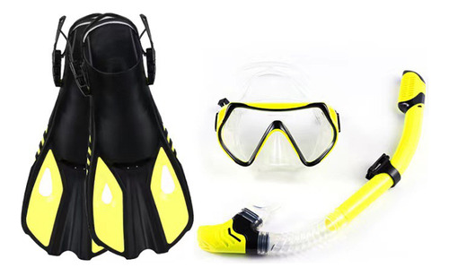 Gafas Y Aletas De Buceo Ajustables Para Buceo De Altura