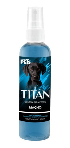 Colonia Titan Oriental Maderoso Perro Macho 125ml Fancy Pets