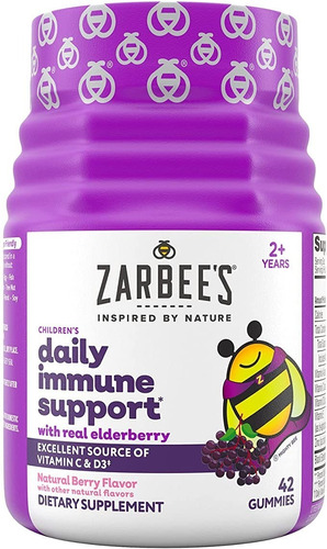 Inmune 42 Gomas Zarbees Naturals - Unidad a $4140