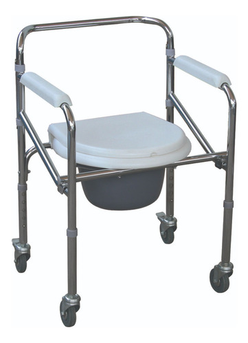 Baño Portátil Wc Plegable Con Ruedas Pro