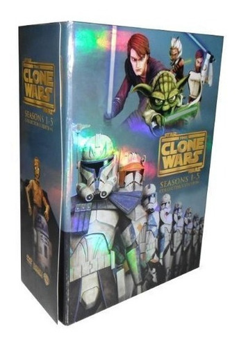 Star Wars Clone Wars Temporadas 1 2 3 4 5 6 Boxset Dvd