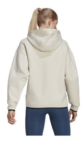 adidas Campera W Te Hoodie Alumin De Mujer - Gl9517 Energy