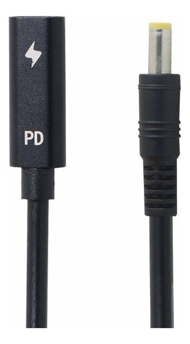 Cablecc Cable De Carga Pd Tipo C Usb-c Hembra A Cc De 0.217 