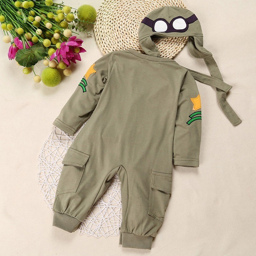 Fantasia Infantil Aviador Piloto Das Forças Armadas Bebê