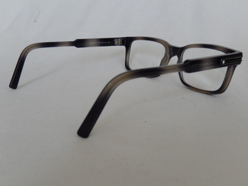 Mont Blanc Mb 668-3 Armazon De Lentes De Lectura Gris (Usado)