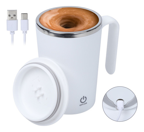 Y Vaso Mezclador Automático Recargable 2024 De 400 Ml