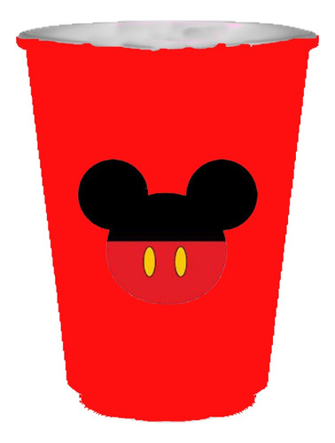 Pack 10 Vasos Descartables Cotillón Mickey Mouse Disney