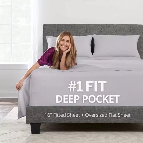 1 sábana bajera con cremallera, tamaño individual, bolsillo