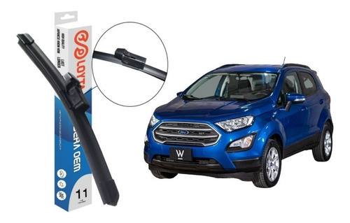 Plumilla Trasera Ford Eco Sport Onix Gol 12  Loyta