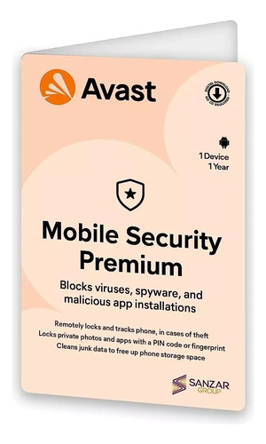 Avast Mobile Security Premium 1 Dispositivo 1 Año - Android