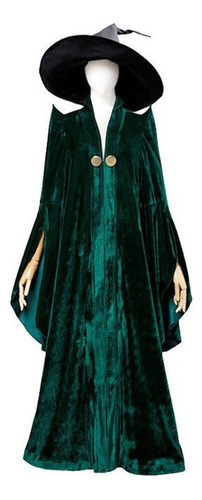 Harry Potter Directora Minerva Mcgonagall Bruja Cosplay