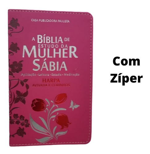 A Bíblia Da Mulher Sábia Com Harpa Com Aplicações E Estudos