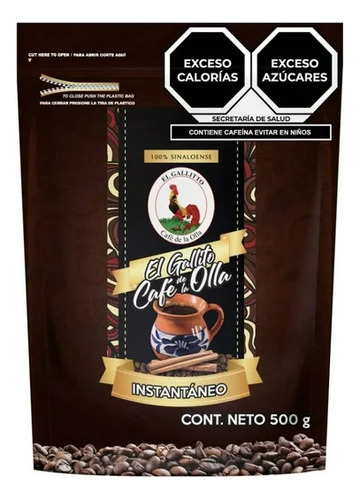 El Gallito Café El Gallito En Polvo 500 Gramos