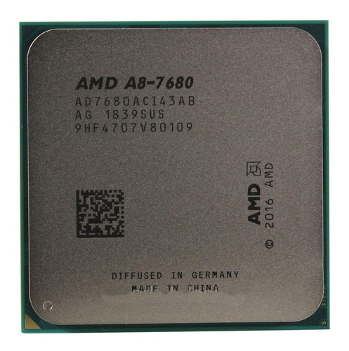 Processador gamer AMD A8-7680 AD7680ACABBOX  de 4 núcleos e  3.8GHz de frequência com gráfica integrada