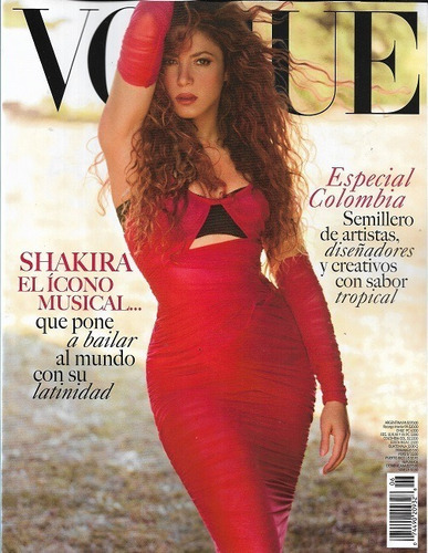 Revista Vogue Latinoamérica_julio/aagst 2021_shakira