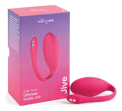 We Vibe Jive Vibrador Parejas App Recargable Sumergible Color Rosa