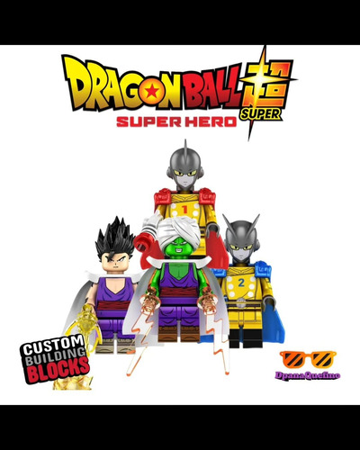 L E G O Dragon Ball Super Hero Movie Mini Figuras 