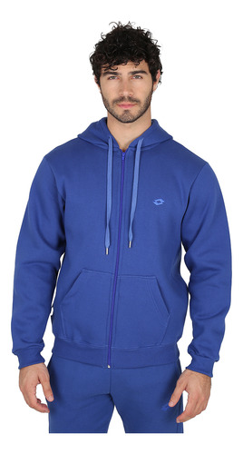 Campera Urbana Lotto Essencial Hombre En Azul