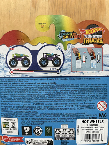 Hot Wheels Monster Trucks Twin Mill Color Shifters