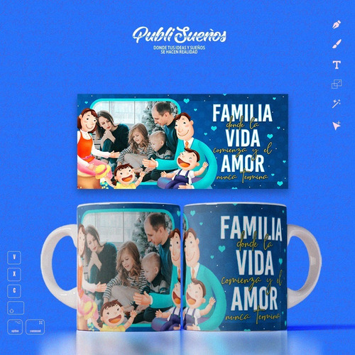 Imagen 2 de 10 de Plantillas Familia / Cod0106
