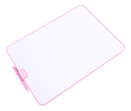 Bloc De Escritura Lcd Rosa De 20 Pulgadas, Recargable, Dibuj