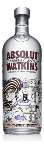 Vodka Absolut Edición Limitada Watkins Unica