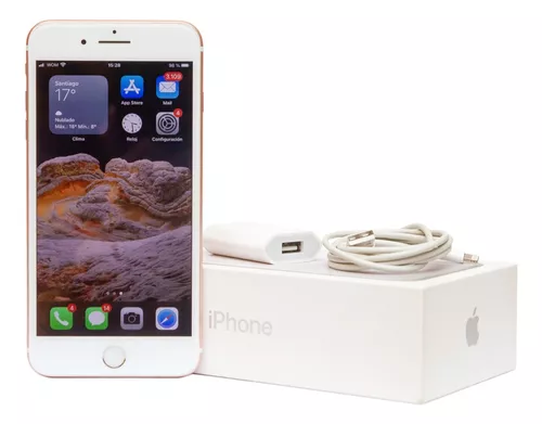iPhone 7 Plus 128 Gb Rose Gold. Fotos Reales Caja Y Accesori