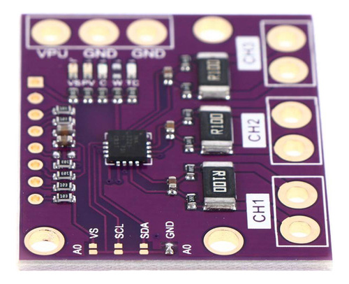 Sensor De Voltaje Y Corriente Ina3221 Tres Canales I2c 26v