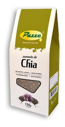 Semente De Chia 150 Gr  Pazze