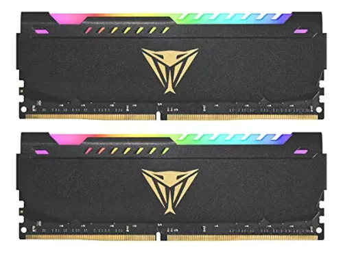 Kit Patriot Viper Steel Rgb Ddr4 16gb (2 X 8gb) 3600mhz - Pv