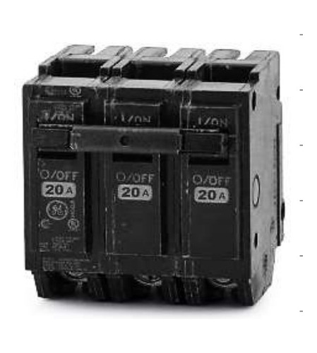 Breaker 3x30a Para Empotrar General Electric