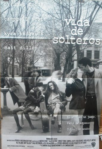 Afiche Original De La Película Vida De Solteros