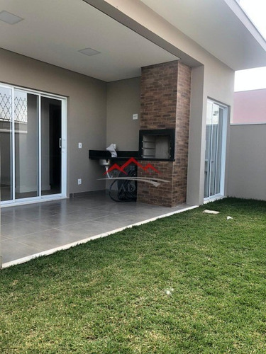 Imagem 2 de 23 de Excelente Casa Nova A Venda Em Condomínio Reserva Da Mata Em Jundiaí Sp. - Ca00222 - 68372239