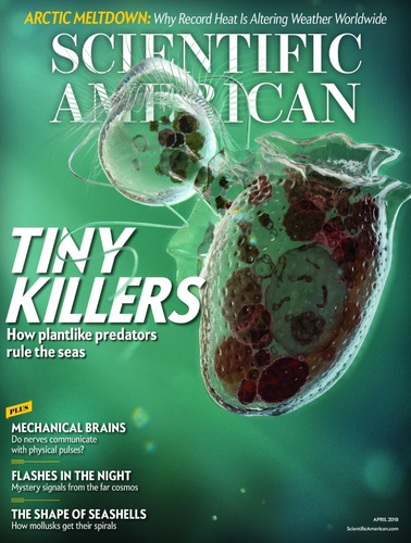 Revista Scientific American Abril 2018. Inglés