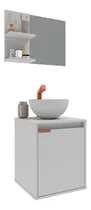 Comprar Conjunto completo móvel gabinete de banheiro com armário e espelheira e cuba puxadores de metal design industrial e nórdico conjunto completo móvel gabinete de banheiro com armário E espelheira e cub