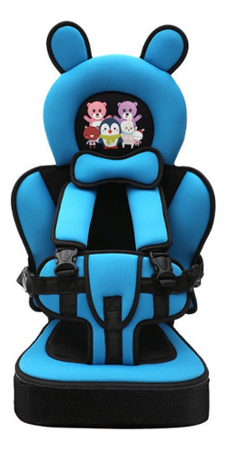 Assentos de viagem confortáveis para crianças Assentos de carro azuis