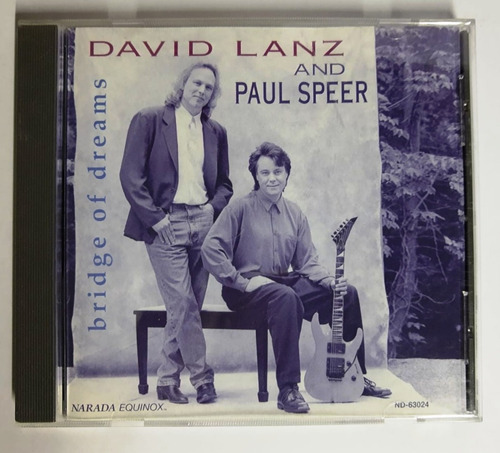 Cd Original David Lanz And Paul Speer - Bridge Of Dreams 