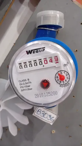 Medidor Agua Wequp 83036