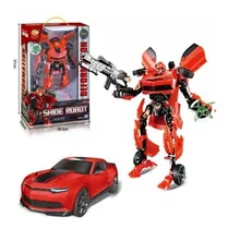 Comprar Robot Transformable Auto 30cm Stinger Rojo