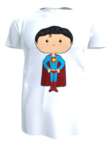 Diseño Polera Superman Animado, S-xl, Hombre O Mujer