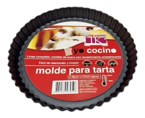 Molde Tarta Antiadherente Ondeada 20cm Pettish Online Cg