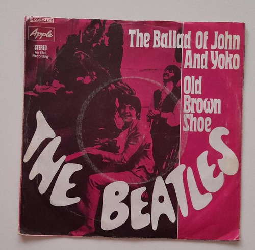 Beatles The Ballad Of John 7  Vinilo Alema 69 Rk