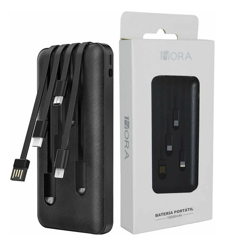 Batería Portátil 1hora 10000mah Usbc V8 Para iPhone Android